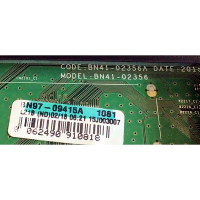 MAIN PARA TV SAMSUNG 4K UHD SMART TV / NUMERO DE PARTE BN94-08410B / BN41-02356A / BN97-09415A / PANEL CY-GJ065FLLV1H / MODELO UN65JU7100 / UN65JU7100FXZA / UN65JU7100FXZA TH01 - Imagen 3